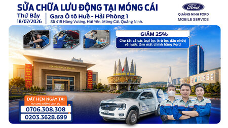 Quảng Ninh Ford Mobile Service Tại Móng Cái