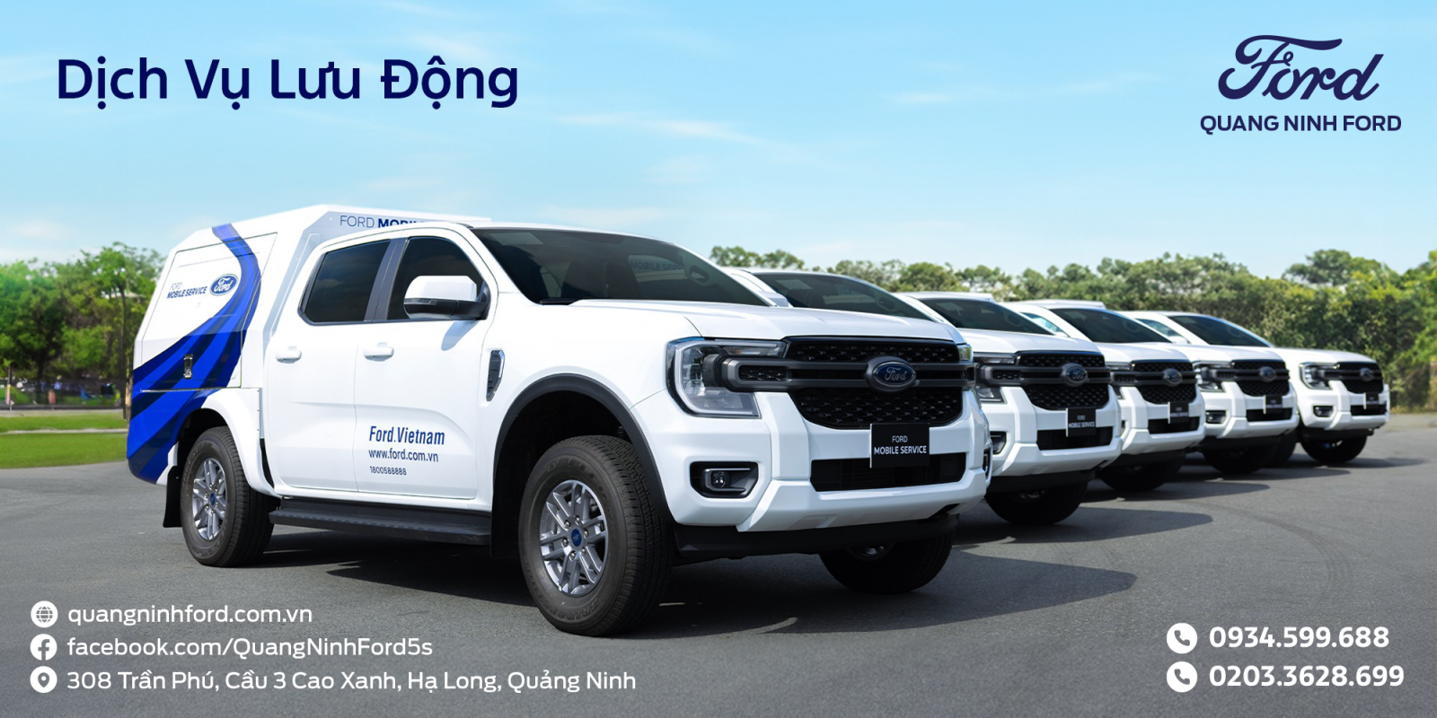 QUẢNG NINH FORD - Đại lý ủy quyền chính thức đầu tiên của Ford Việt Nam tại Quảng Ninh