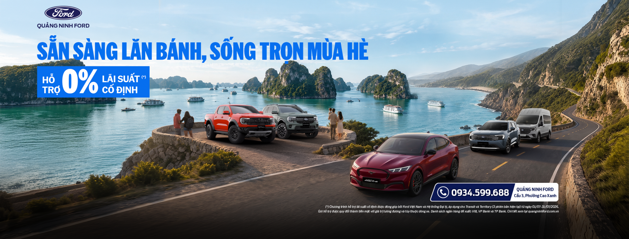 QUẢNG NINH FORD - Đại lý ủy quyền chính thức đầu tiên của Ford Việt Nam tại Quảng Ninh